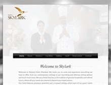 Tablet Screenshot of hotelskylark.net